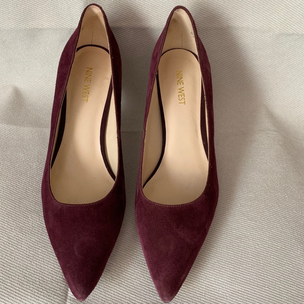 Maroon Heels by Nine West